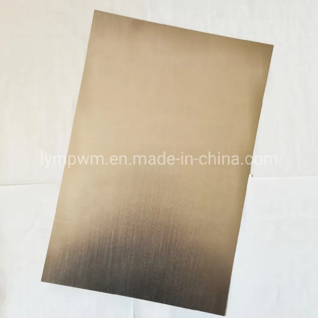 99.95% Tungsten Molybdenum Sheet& Bright Tungsten Molybdenum Sheet in High Temperature Furnace